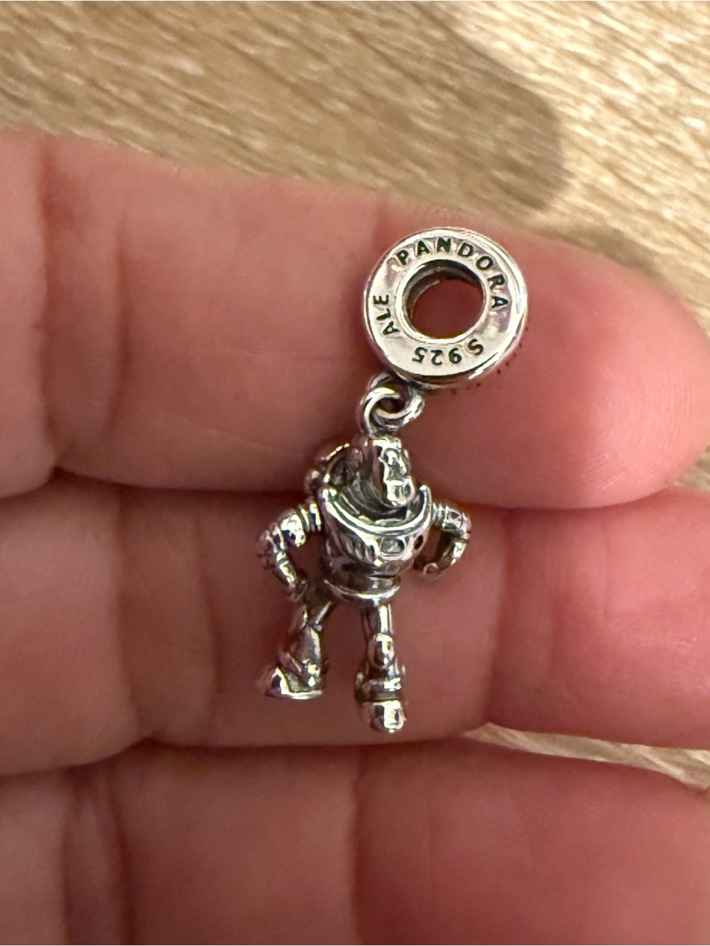 Pandora Silver Buzz Lightyear Dangle Charm